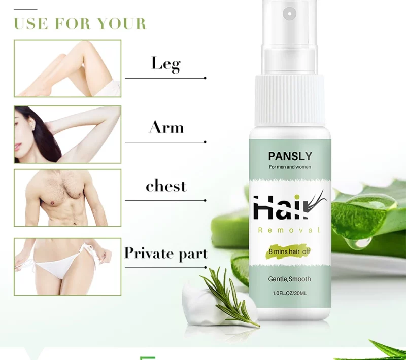 Hair Removal And Stop Growth Inhibitor Spray